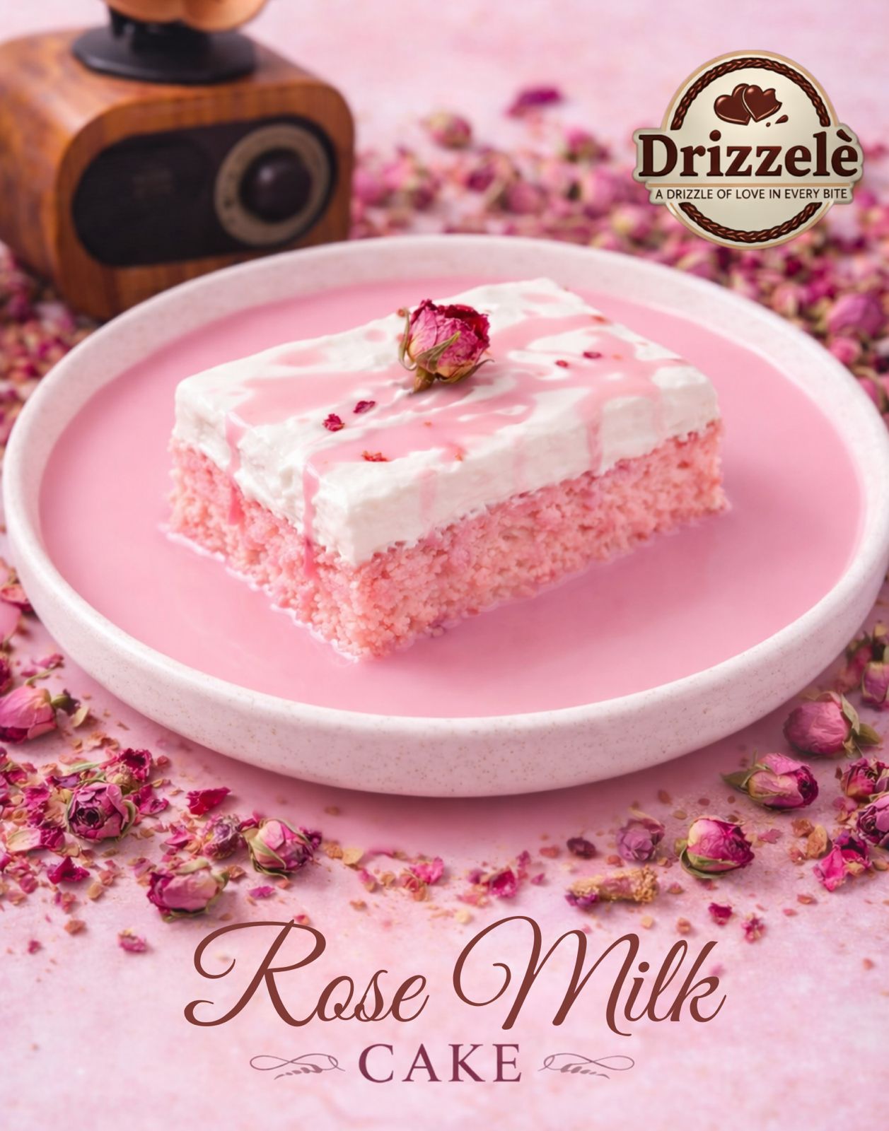 Rose Milk Cake
